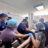 На базе Ессентукской больницы прошло совместное тактико-специальное учение под руководством Минздрава Ставропольского края и Краевого центра медицины катастроф